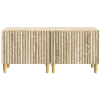 vidaXL TV Cabinet Sonoma Oak Engineered Wood