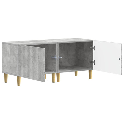 vidaXL TV Cabinet Concrete Grey Engineered Wood