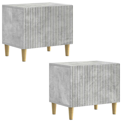 vidaXL TV Cabinet Concrete Grey Engineered Wood