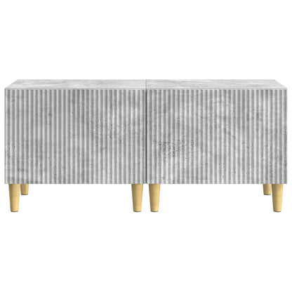 vidaXL TV Cabinet Concrete Grey Engineered Wood