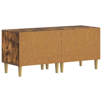 vidaXL TV Cabinet Smoked Oak Engineered Wood