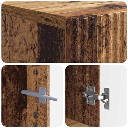 vidaXL TV Cabinet Old Wood Engineered Wood