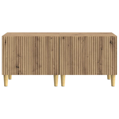 vidaXL TV Cabinet Artisan Oak Engineered Wood