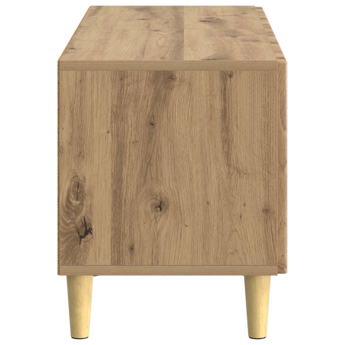 vidaXL TV Cabinet Artisan Oak Engineered Wood