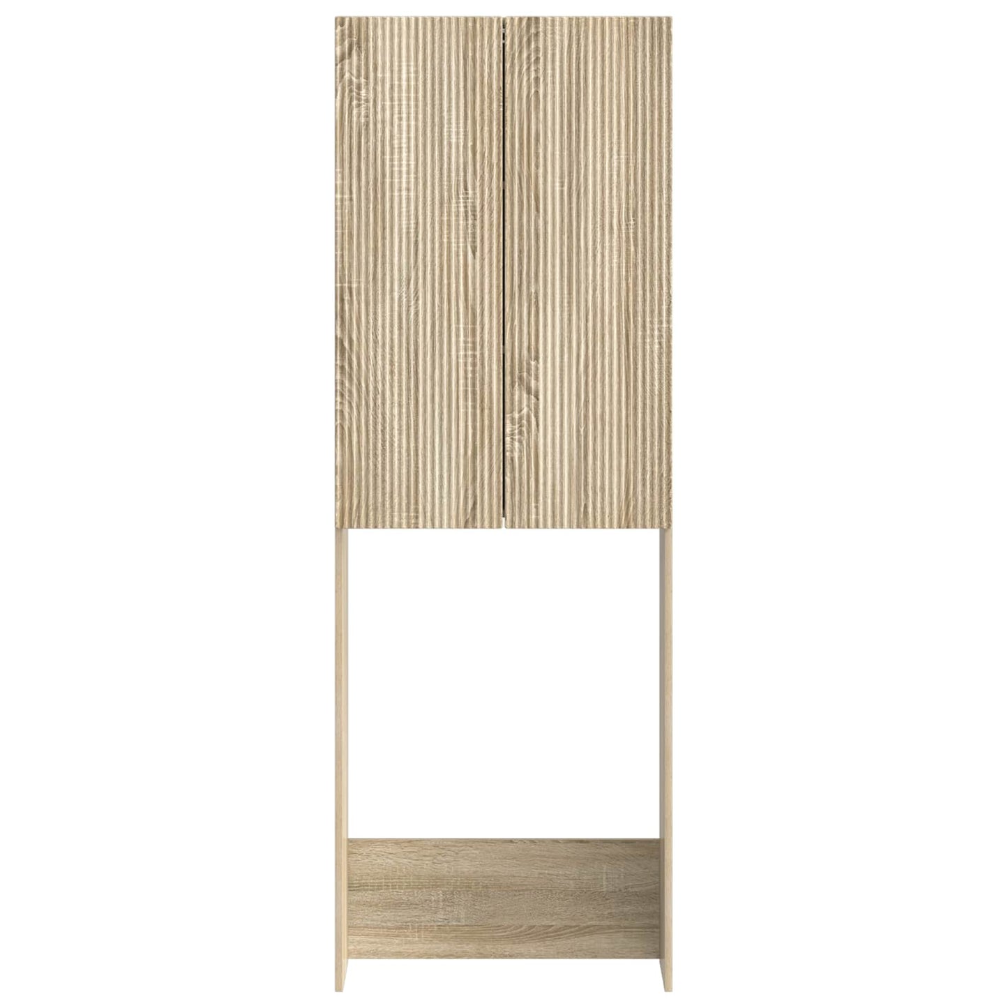 vidaXL Toilet Cabinet ARNHEM Sonoma Oak 66 x 25.5 x 190 cm