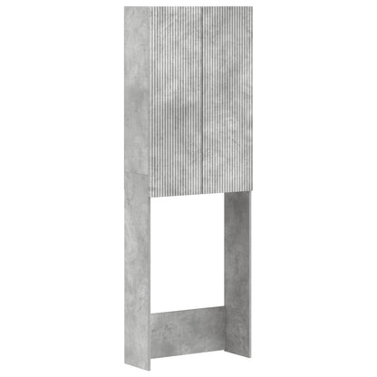 vidaXL Toilet Cabinet ARNHEM Concrete Grey 66 x 25.5 x 190 cm