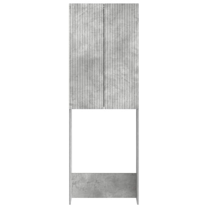 vidaXL Toilet Cabinet ARNHEM Concrete Grey 66 x 25.5 x 190 cm