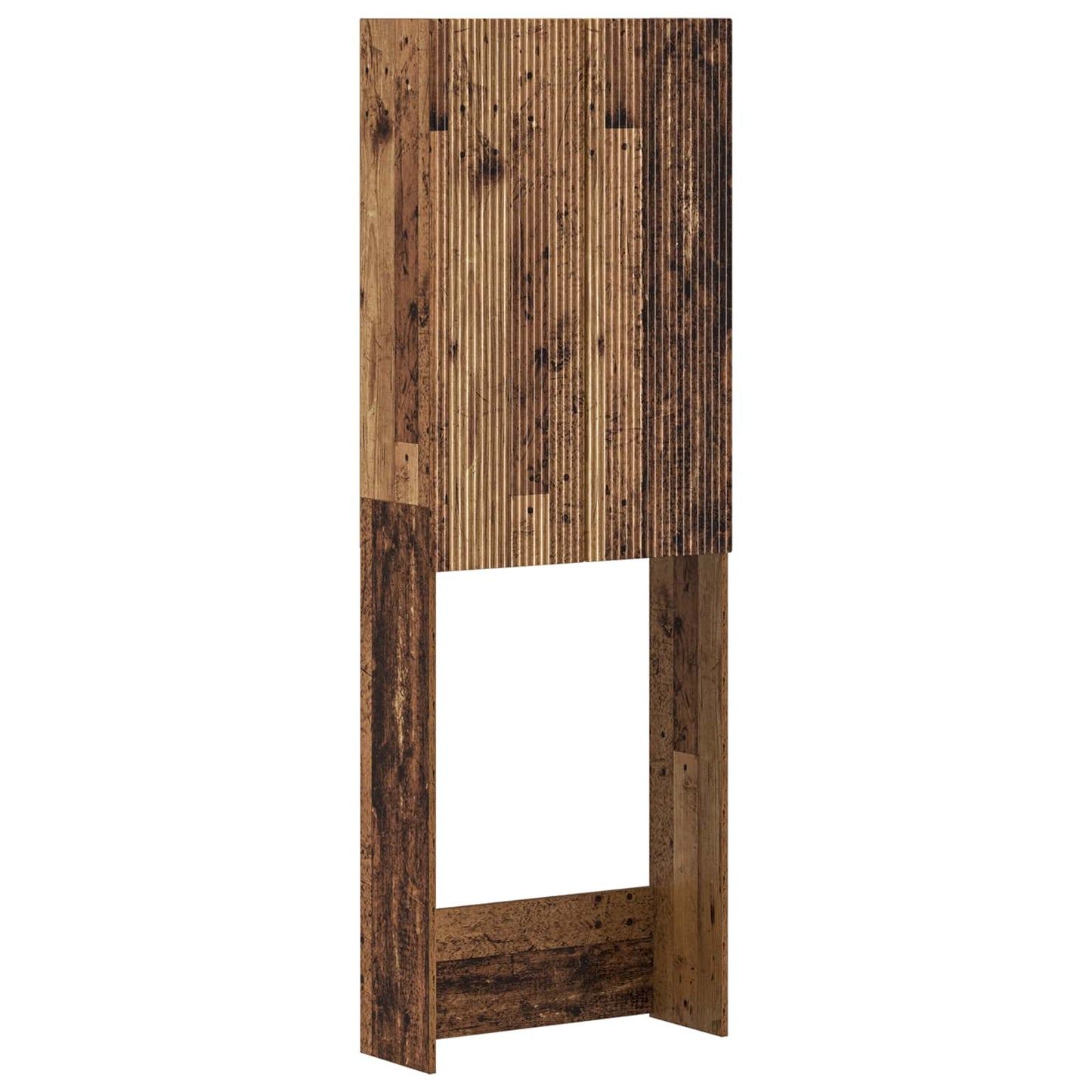 vidaXL Toilet Cabinet ARNHEM Old Wood 66 x 25.5 x 190 cm
