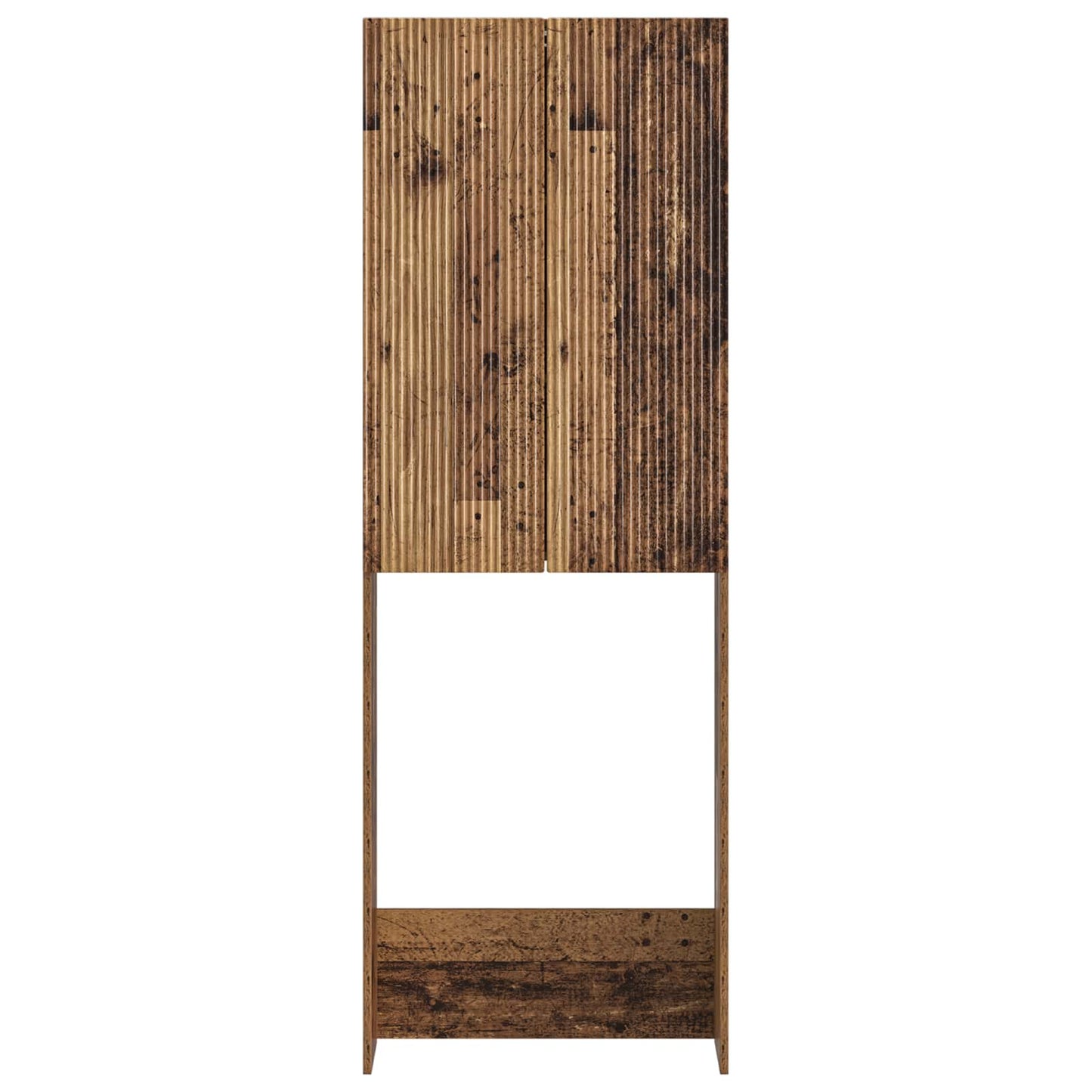 vidaXL Toilet Cabinet ARNHEM Old Wood 66 x 25.5 x 190 cm