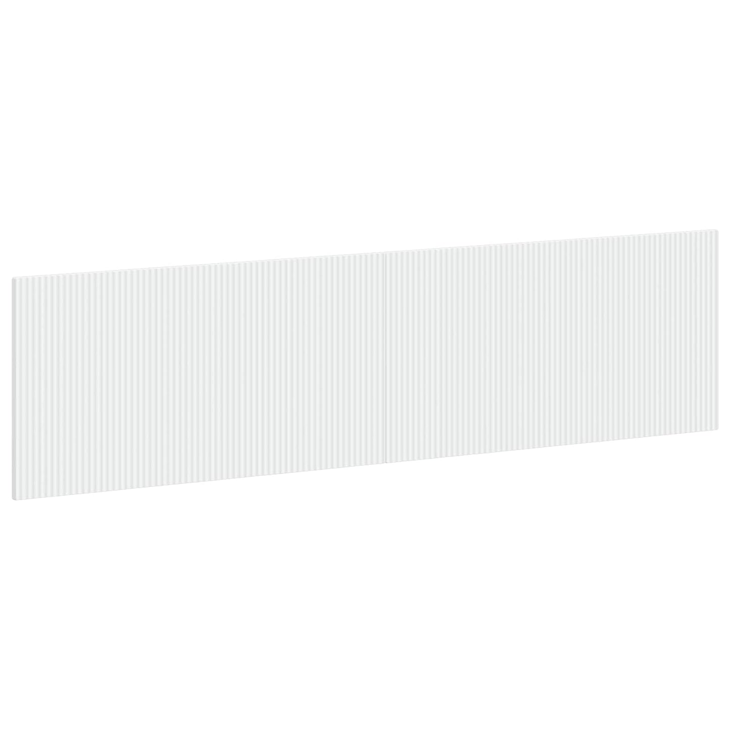 vidaXL Wall-Mounted Headboard ARNHEM White Engineered Wood