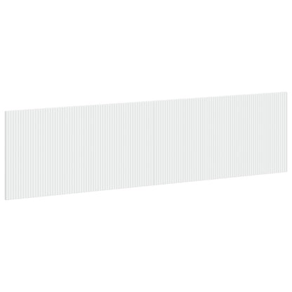 vidaXL Wall-Mounted Headboard ARNHEM White Engineered Wood