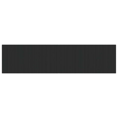 vidaXL Wall-Mounted Headboard ARNHEM Black Engineered Wood