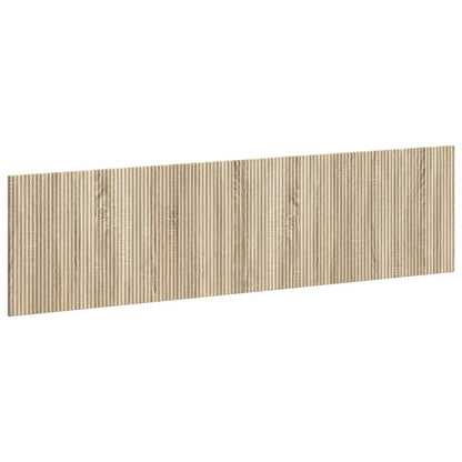 vidaXL Wall-Mounted Headboard ARNHEM Sonoma Oak Engineered Wood