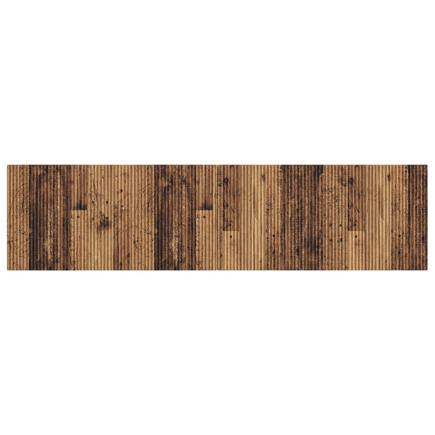 vidaXL Wall-Mounted Headboard ARNHEM Old Wood Engineered Wood