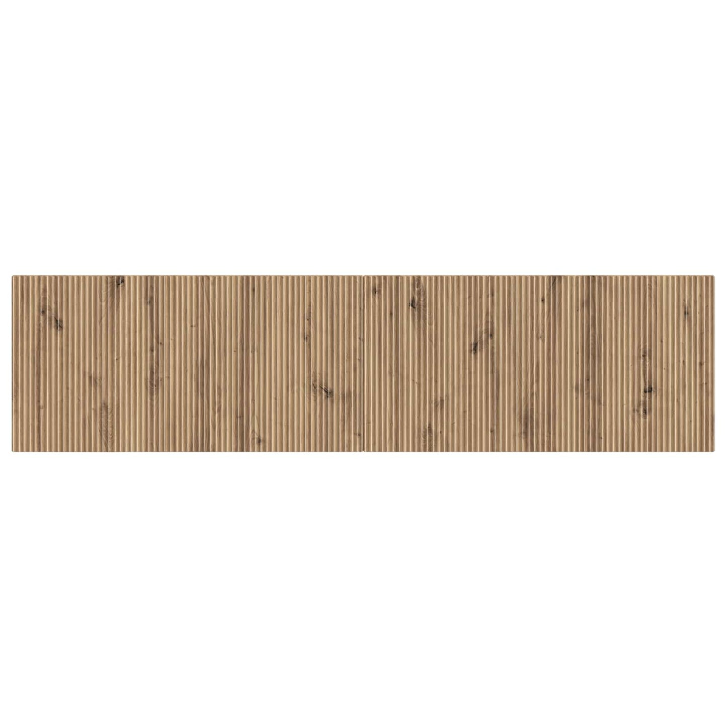 vidaXL Wall-Mounted Headboard ARNHEM Artisan Oak Engineered Wood
