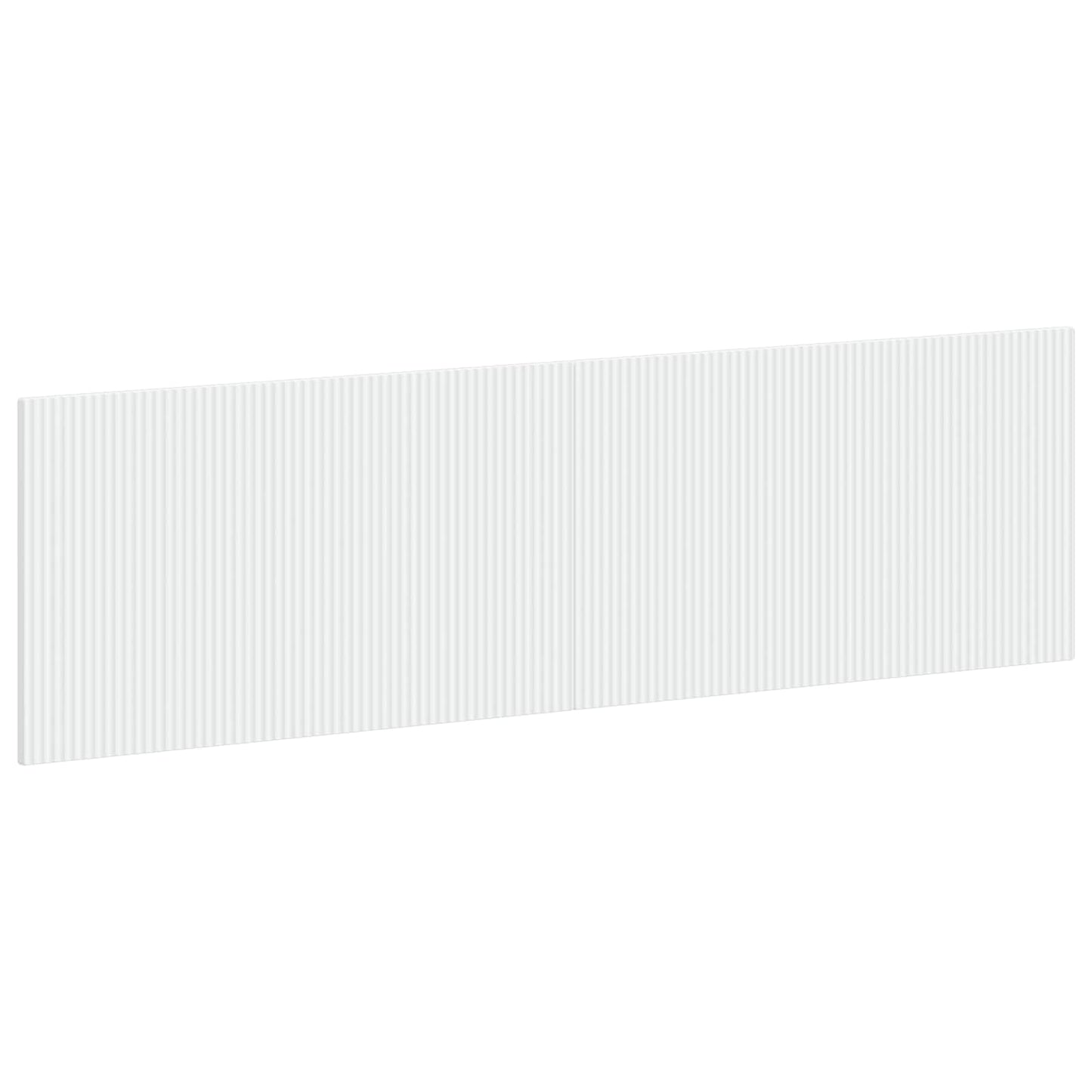 vidaXL Wall-Mounted Headboard ARNHEM White Engineered Wood