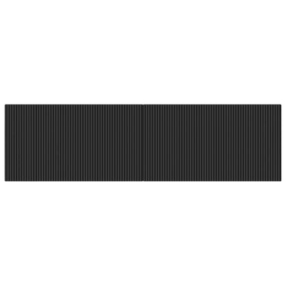vidaXL Wall-Mounted Headboard ARNHEM Black Engineered Wood