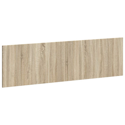 vidaXL Wall-Mounted Headboard ARNHEM Sonoma Oak Engineered Wood