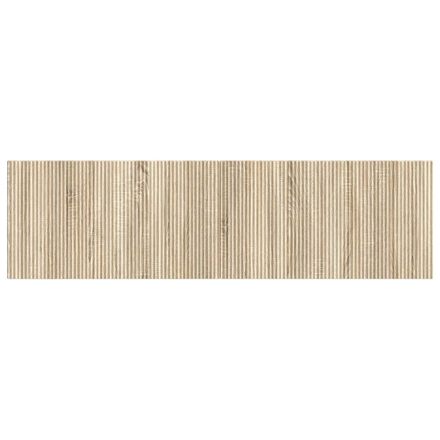 vidaXL Wall-Mounted Headboard ARNHEM Sonoma Oak Engineered Wood