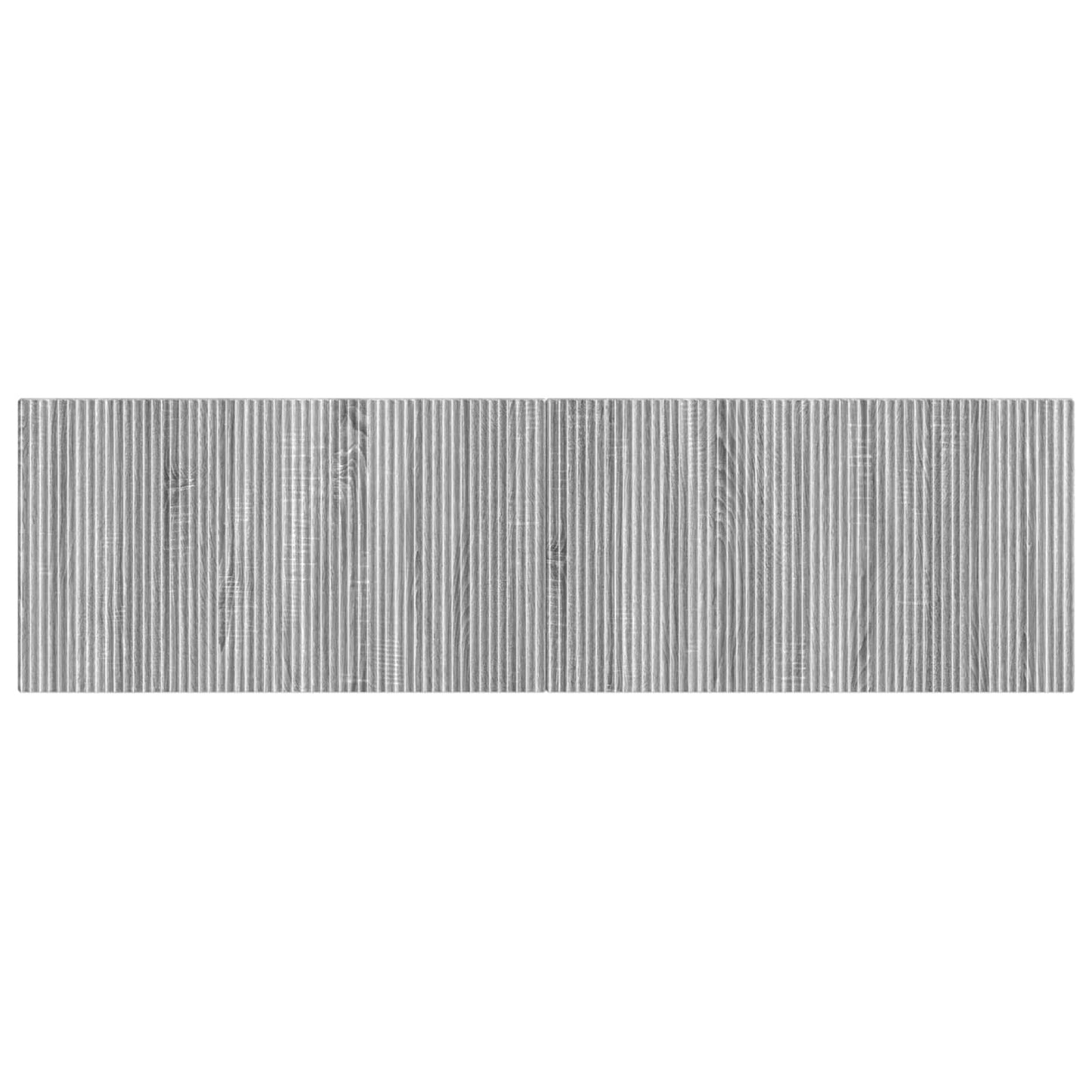 vidaXL Wall-Mounted Headboard ARNHEM Grey Sonoma Engineered Wood
