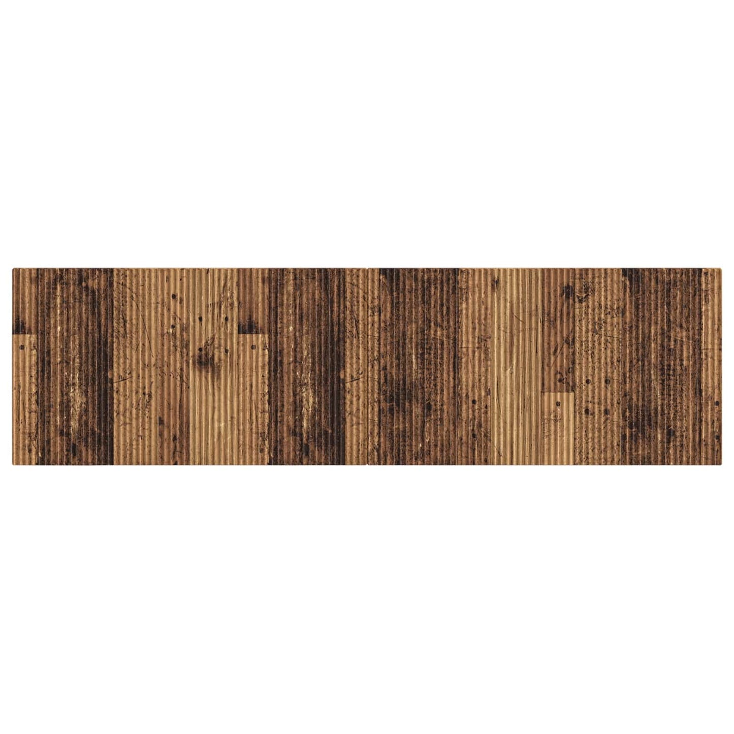 vidaXL Wall-Mounted Headboard ARNHEM Old Wood Engineered Wood