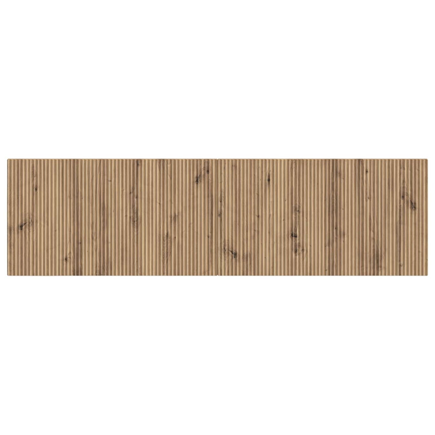 vidaXL Wall-Mounted Headboard ARNHEM Artisan Oak Engineered Wood