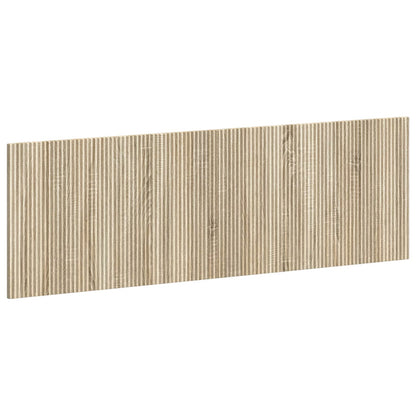vidaXL Wall-Mounted Headboard ARNHEM Sonoma Oak Engineered Wood