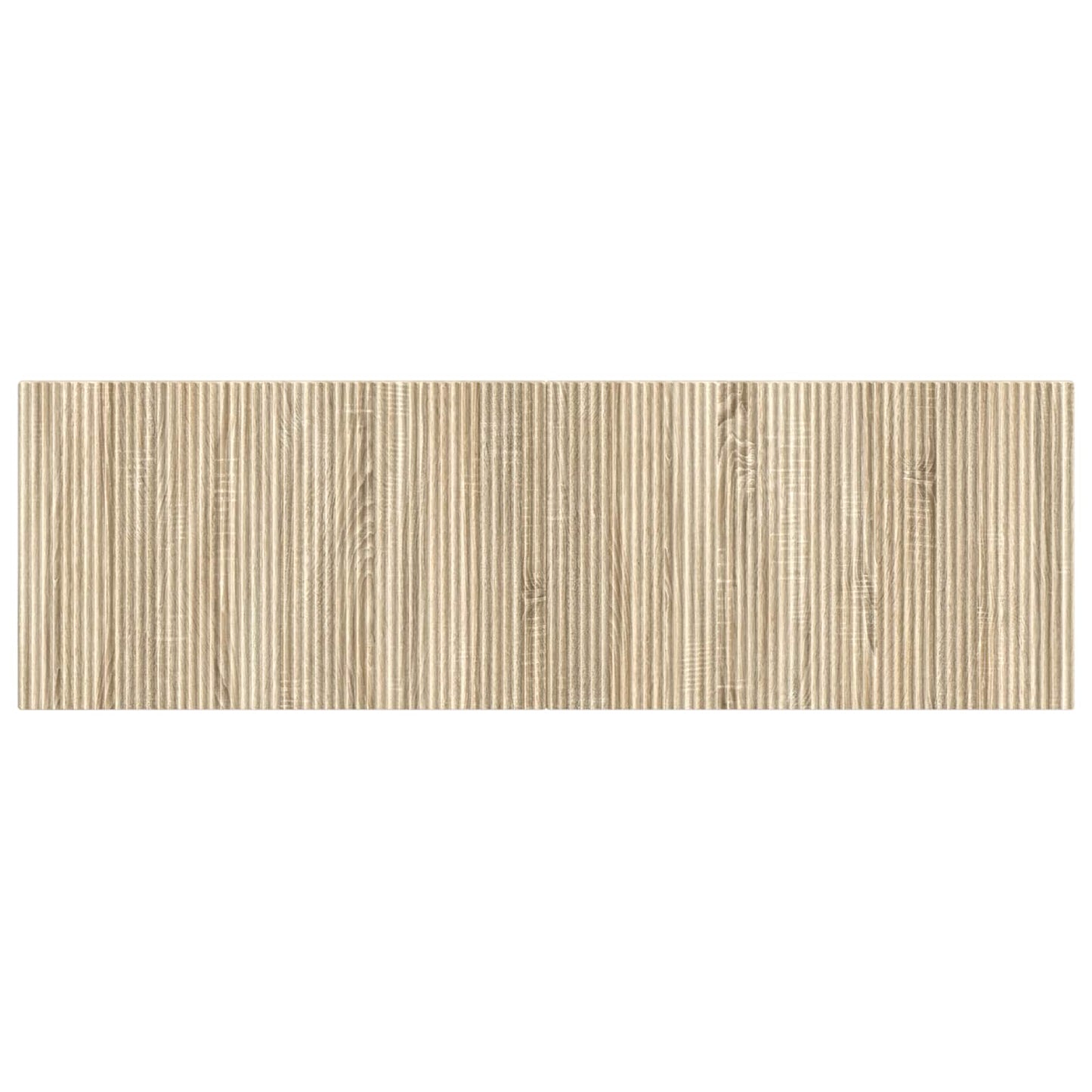 vidaXL Wall-Mounted Headboard ARNHEM Sonoma Oak Engineered Wood