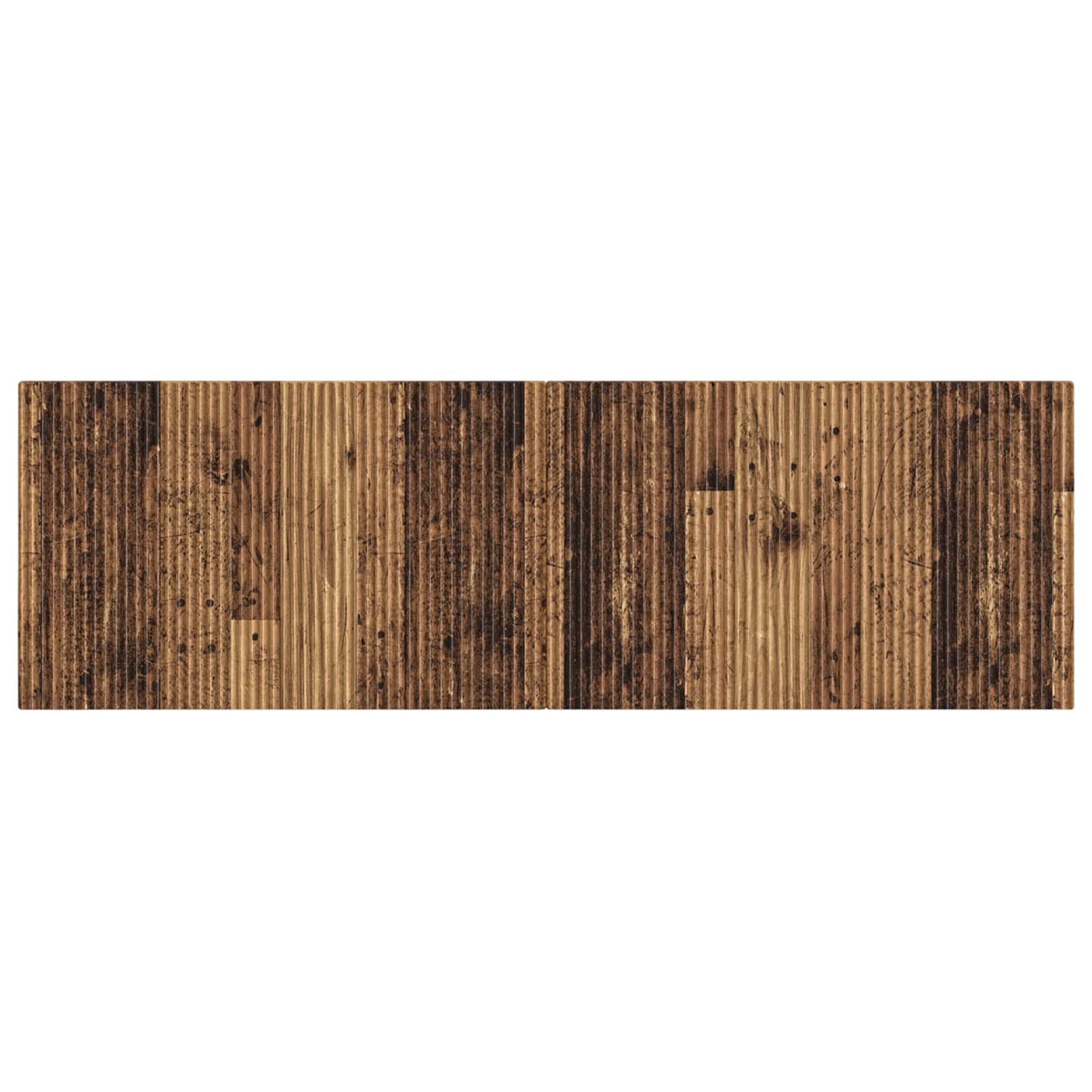 vidaXL Wall-Mounted Headboard ARNHEM Old Wood Engineered Wood