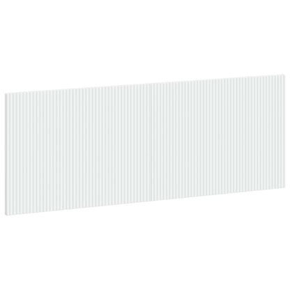 vidaXL Wall-Mounted Headboard ARNHEM White Engineered Wood