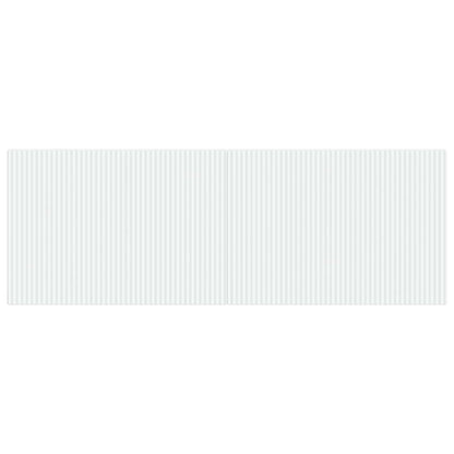 vidaXL Wall-Mounted Headboard ARNHEM White Engineered Wood