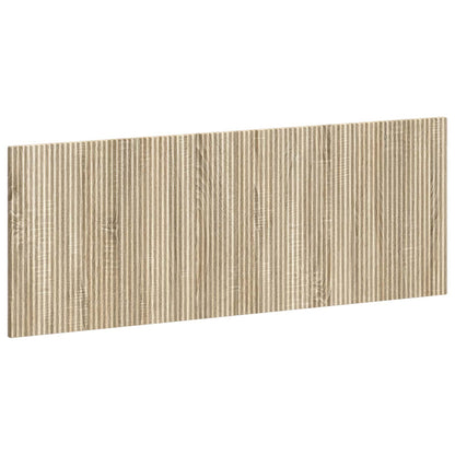 vidaXL Wall-Mounted Headboard ARNHEM Sonoma Oak Engineered Wood