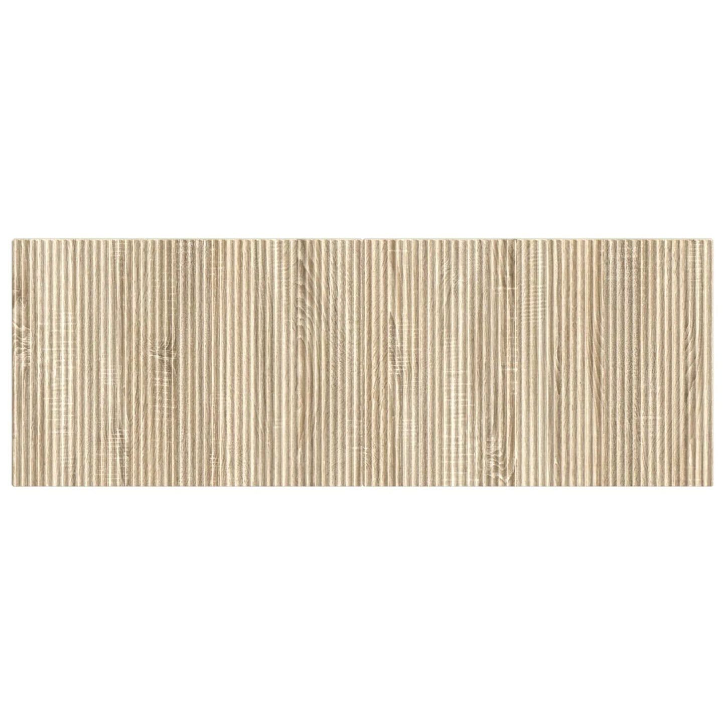 vidaXL Wall-Mounted Headboard ARNHEM Sonoma Oak Engineered Wood