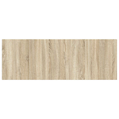 vidaXL Wall-Mounted Headboard ARNHEM Sonoma Oak Engineered Wood