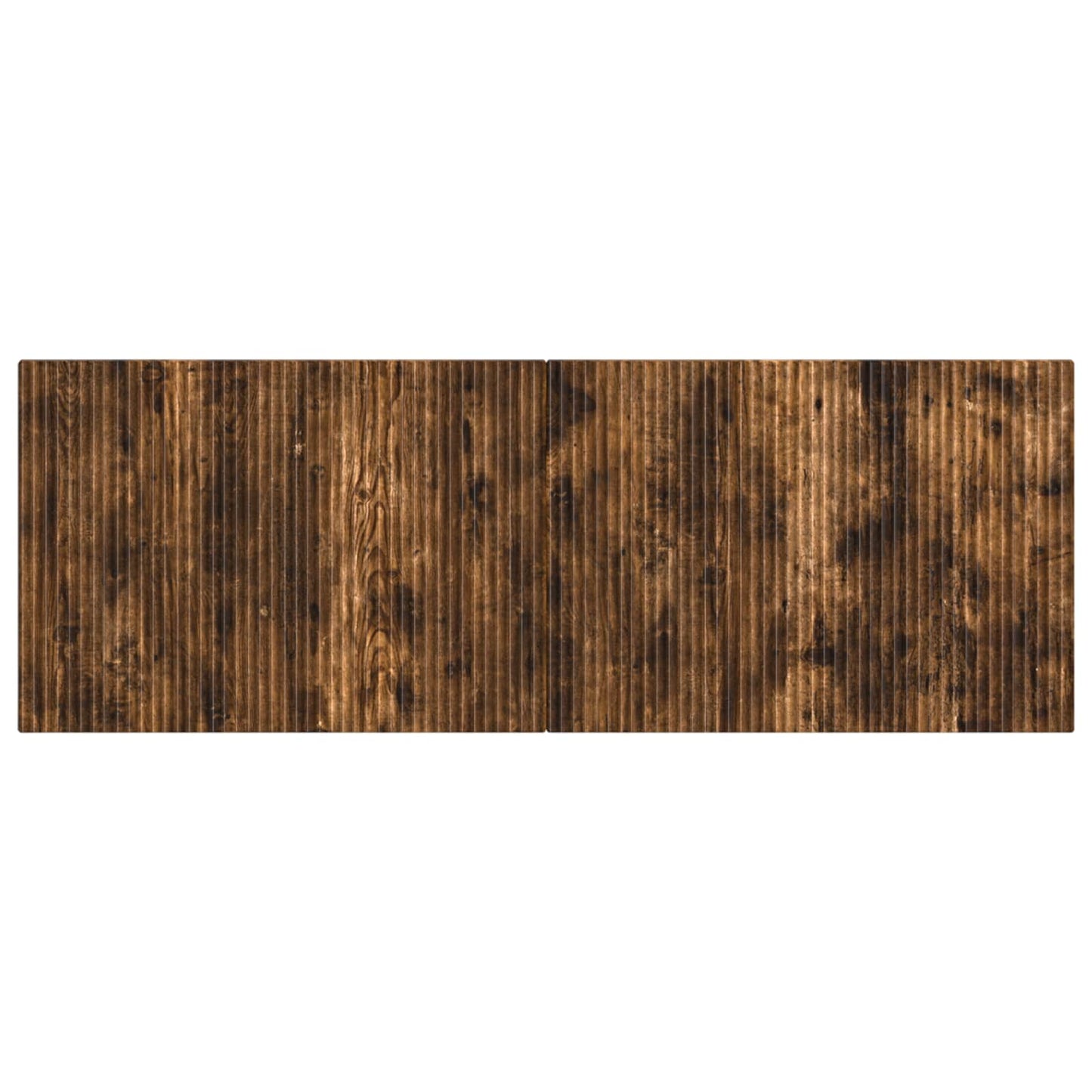 vidaXL Wall-Mounted Headboard ARNHEM Smoked Oak Engineered Wood