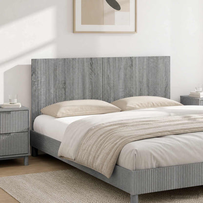 vidaXL Wall-Mounted Headboard ARNHEM Grey Sonoma Engineered Wood