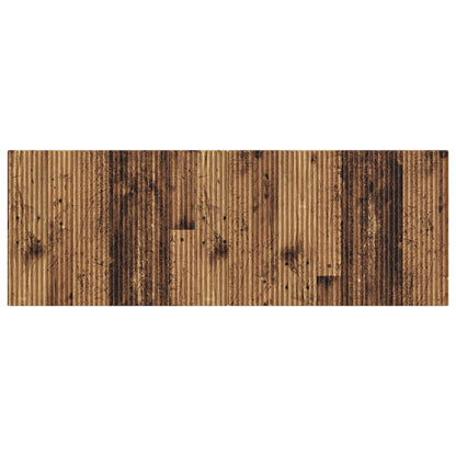 vidaXL Wall-Mounted Headboard ARNHEM Old Wood Engineered Wood