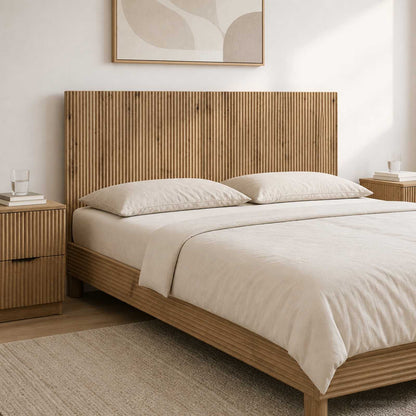 vidaXL Wall-Mounted Headboard ARNHEM Artisan Oak Engineered Wood