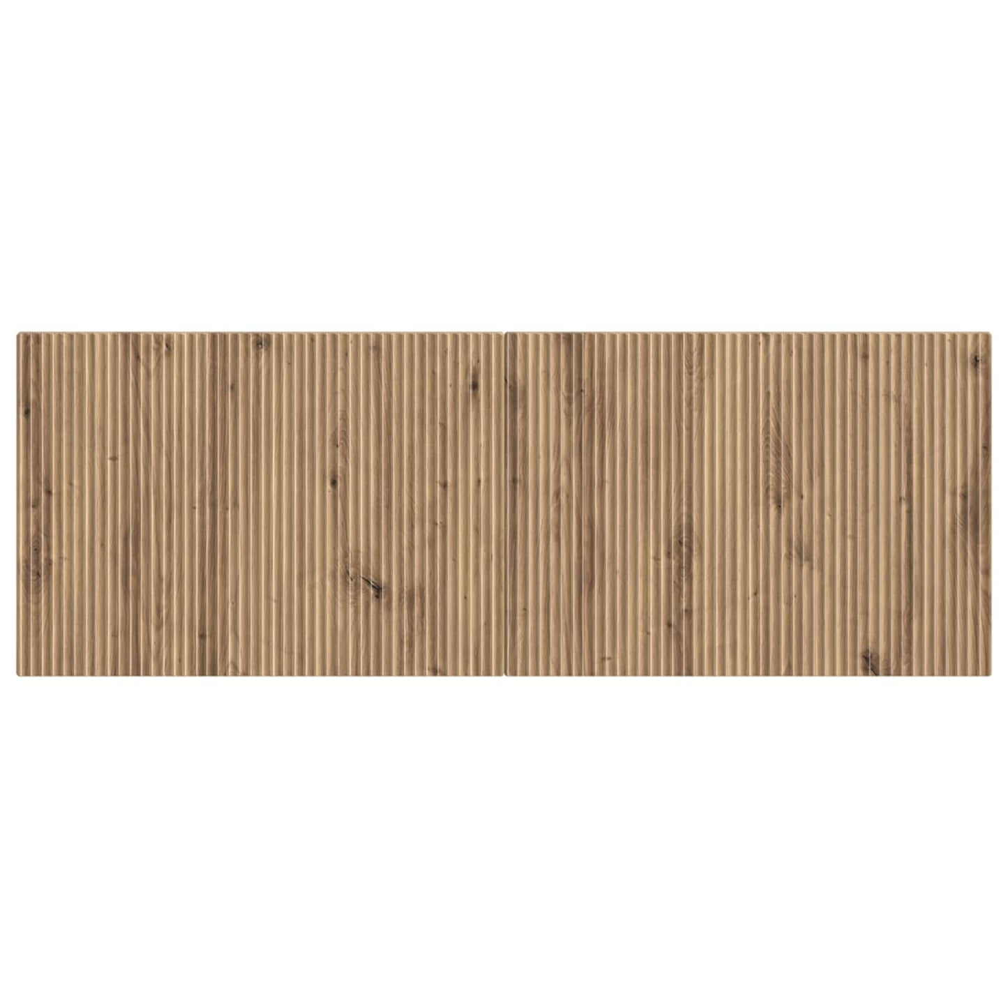 vidaXL Wall-Mounted Headboard ARNHEM Artisan Oak Engineered Wood