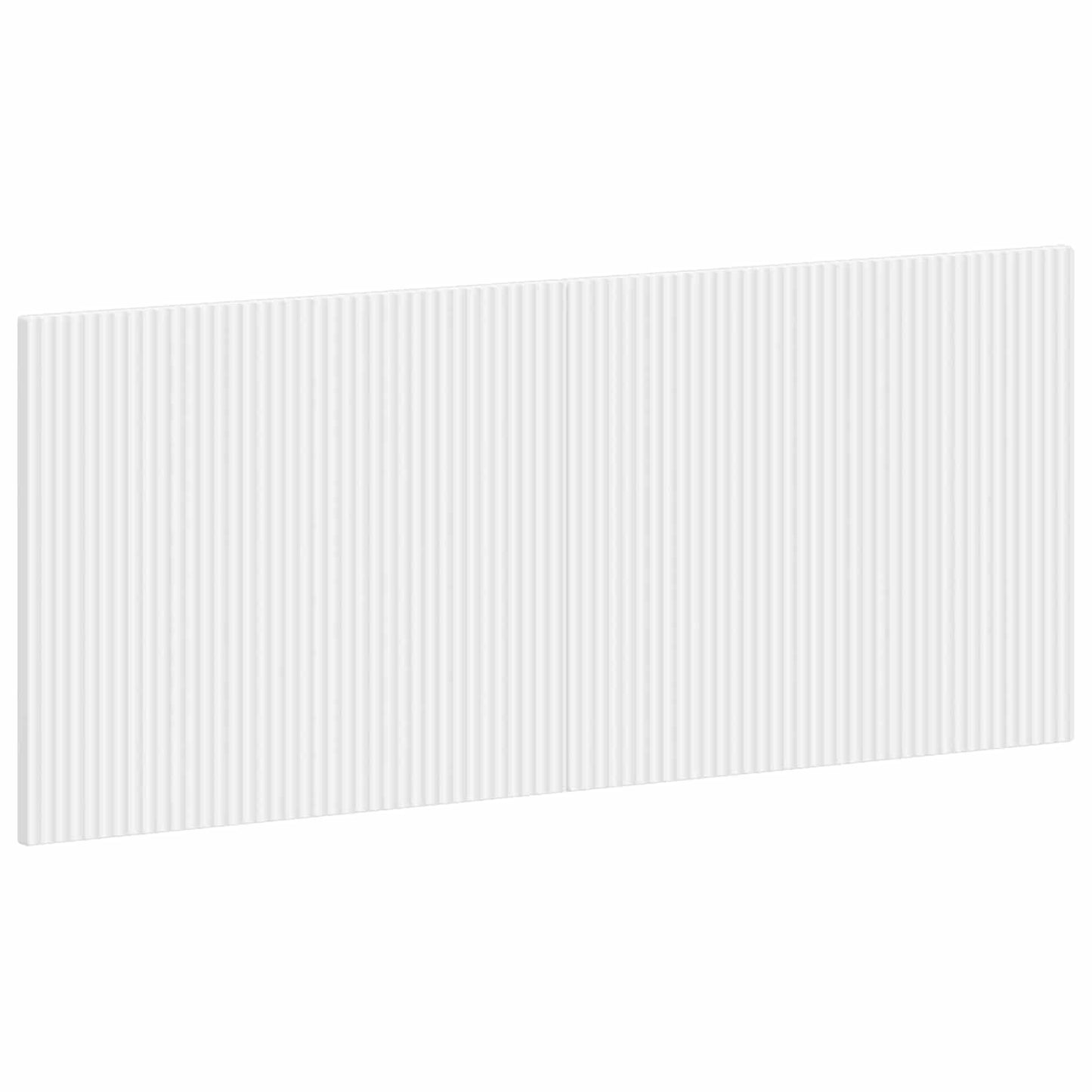 vidaXL Wall-Mounted Headboard ARNHEM White Engineered Wood