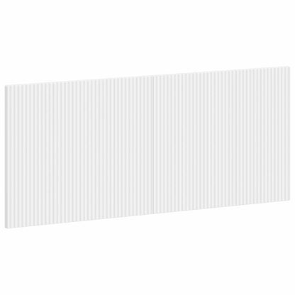 vidaXL Wall-Mounted Headboard ARNHEM White Engineered Wood