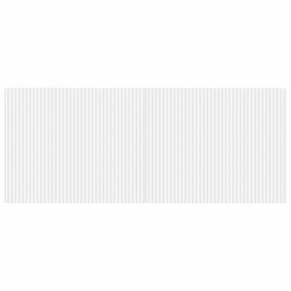 vidaXL Wall-Mounted Headboard ARNHEM White Engineered Wood