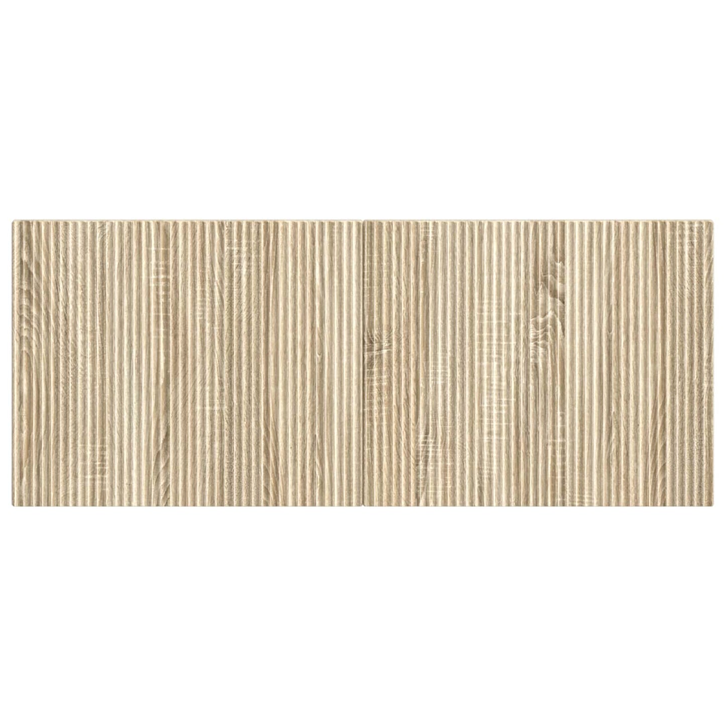 vidaXL Wall-Mounted Headboard ARNHEM Sonoma Oak Engineered Wood