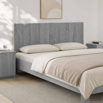 vidaXL Wall-Mounted Headboard ARNHEM Grey Sonoma Engineered Wood