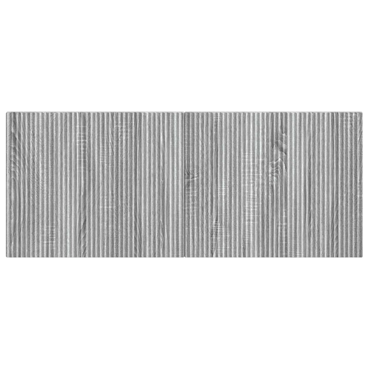 vidaXL Wall-Mounted Headboard ARNHEM Grey Sonoma Engineered Wood
