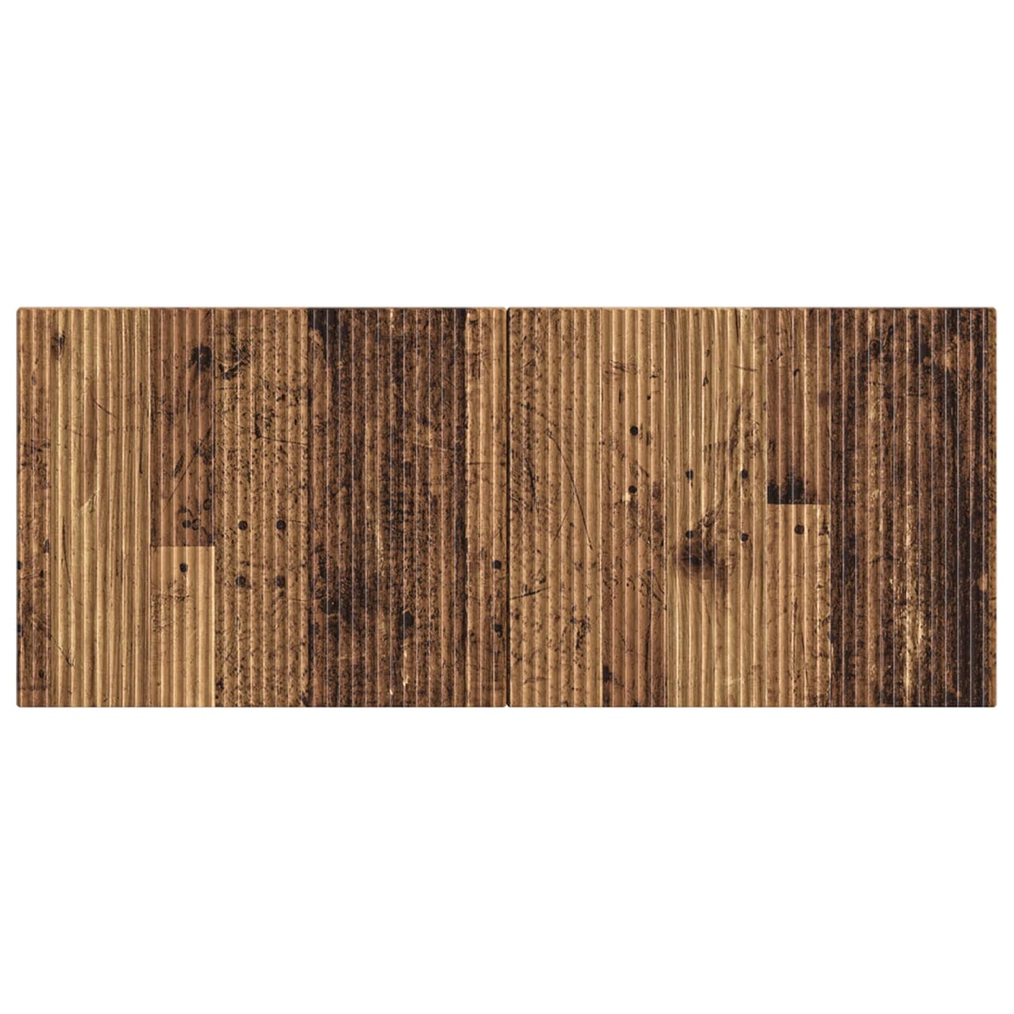 vidaXL Wall-Mounted Headboard ARNHEM Old Wood Engineered Wood