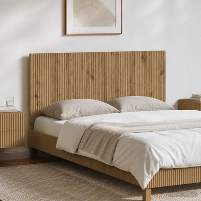 vidaXL Wall-Mounted Headboard ARNHEM Artisan Oak Engineered Wood