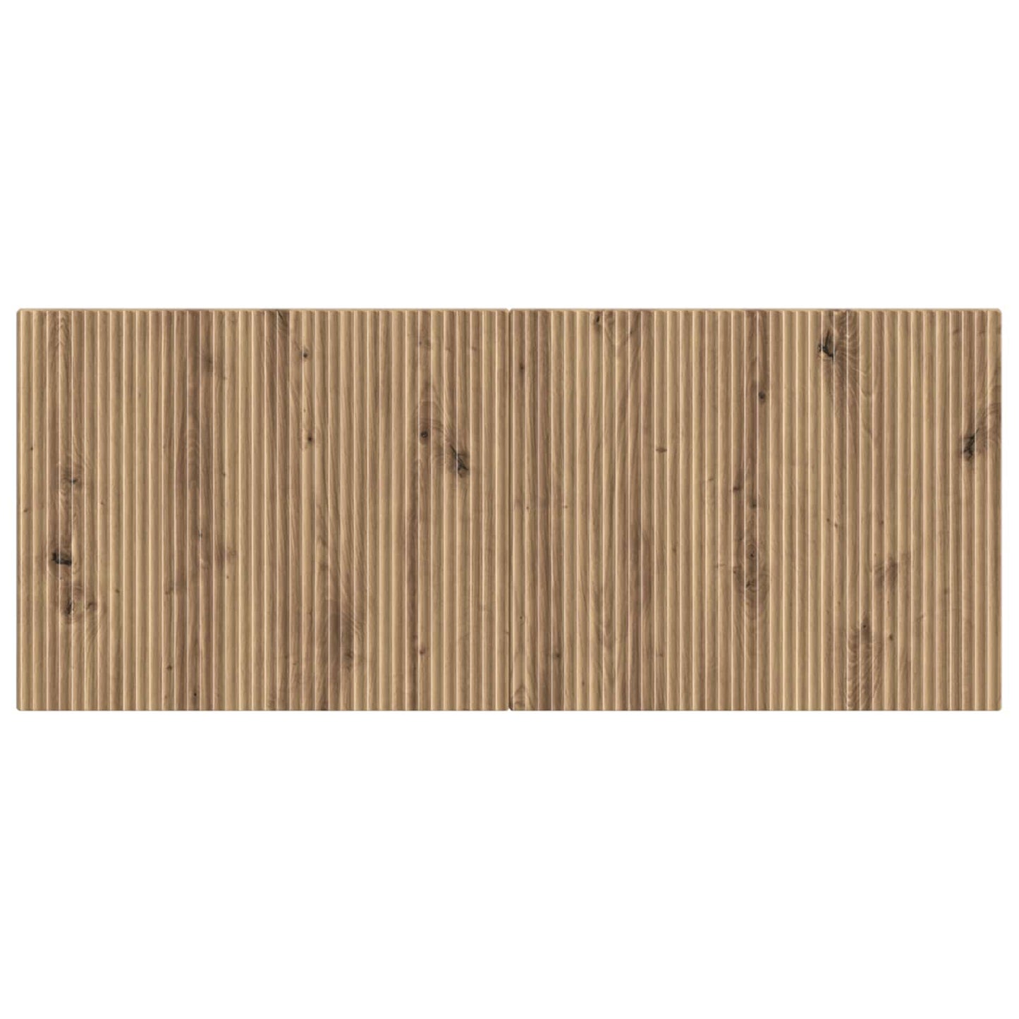 vidaXL Wall-Mounted Headboard ARNHEM Artisan Oak Engineered Wood