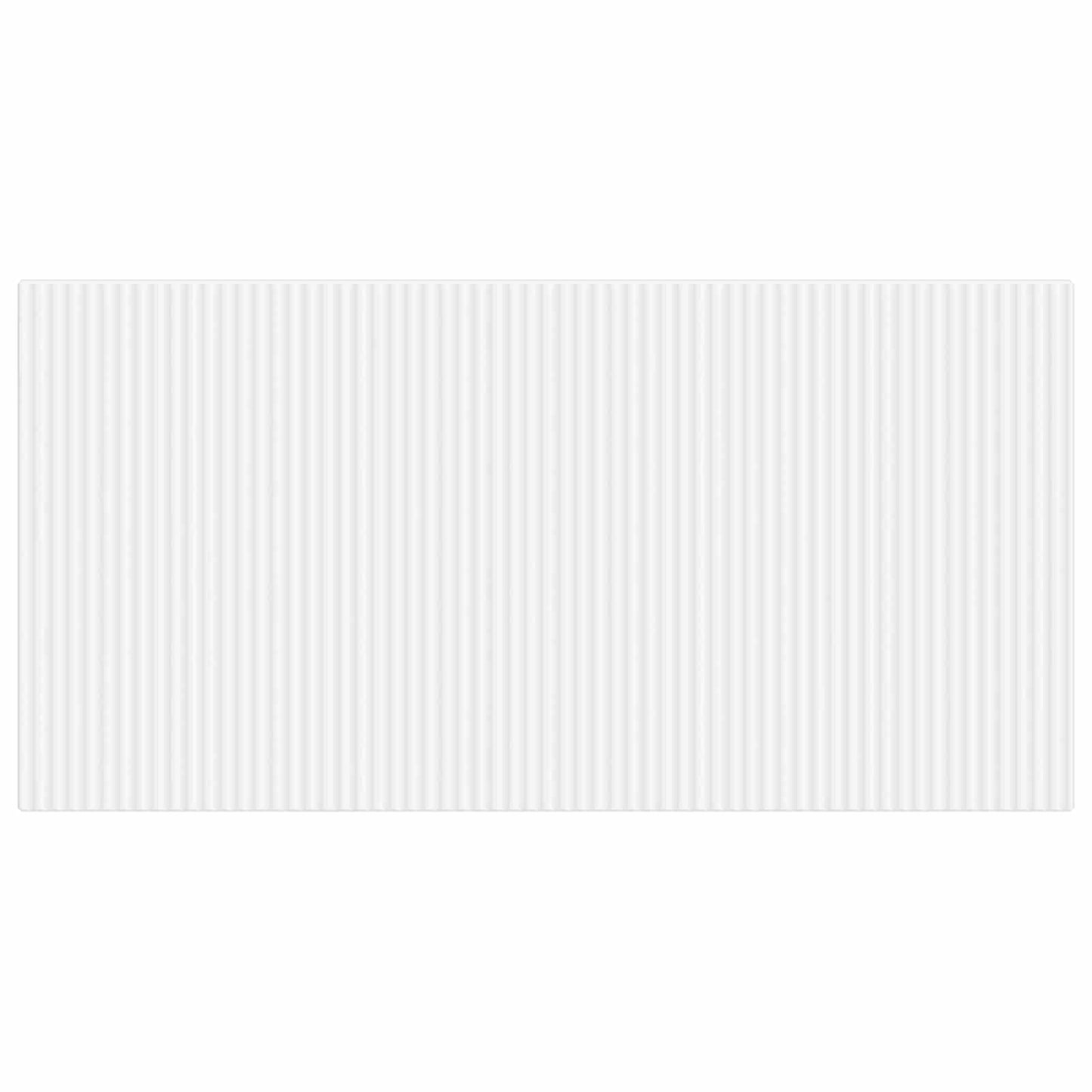 vidaXL Wall-Mounted Headboard ARNHEM White Engineered Wood