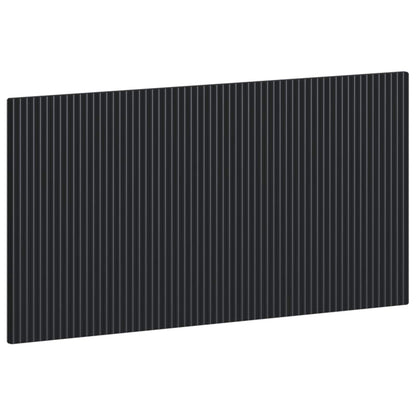 vidaXL Wall-Mounted Headboard ARNHEM Black Engineered Wood